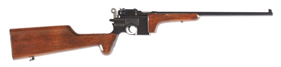 (C) Mauser C96 Semi Automatic Carbine.