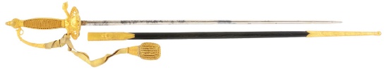 Very Fine & Rare Japanese Diplomat's Short Sword, Pre-WWII, In Pristine As Found Condition.