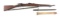 (C) Early US Springfield Armory Model 1903 Bolt Action Rifle.
