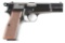 (C) Browning High Power Semi-Automatic Pistol (1969).