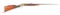 (A) Custom Sharps Model 1878 Borchardt Single Shot Rifle.