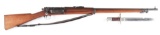 (C) Springfield Armory Model 1898 .30-40 Krag Bolt Action rifle.