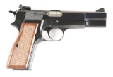(M) Browning Hi-Power Semi-Automatic Pistol with Holster (1973).
