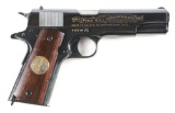 (C) Colt Model 1911 Semi-Automatic WWI Belleau Wood Commemorative Pistol.