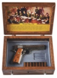 (M) Colt 1911 Rheims Commemorative Semi-Automatic Pistol in Display Case.