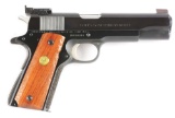 (M) Custom Colt Government Model Semi-Automatic Pistol.