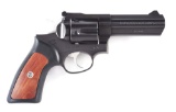 (M) Cased Ruger GP100 Double Action Revolver.