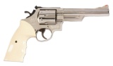 (M) Nickel Plated Smith & Wesson Model 29-2 Double Action Revolver.