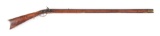 (A) Bedford County Percussion Kentucky Rifle Marked by John Amos.