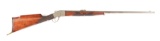 (A) Custom Sharps Model 1878 Borchardt Single Shot Rifle.
