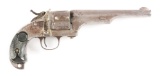 (A) Merwin Hulbert Early Model Army Revolver.