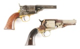 (A) Lot of 2: Colt Cartridge Conversion Revolver and Remington Cartridge Conversion Revolver.