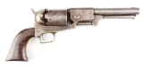 (A) Colt 2nd Model Dragoon Civilian Percussion Revolver.