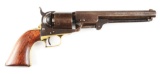 (A) 1st Year Production Colt 1851 Navy Percussion Revolver (1850).