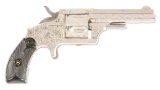 (A) Fantastic Engraved Merwin Hulbert 1st Model Single Action 38 Revolver.
