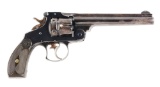 (A) Rare Blued Smith & Wesson Number 3 Frontier Double Action Revolver