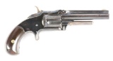 (A) Smith & Wesson Spur Trigger Single Action Revolver.