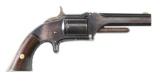 (A) Smith & Wesson Model No. 1-1/2 Spur Trigger Revolver.