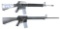 (M) Lot of 2: Colt AR-15 Semi-Automatic Rifle and SGW AR-15 Semi-Automatic Rifle.