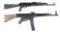 (M) Lot of 2: Izhmash Semi-Automatic Rifle and GSG STG-44 Clone Semi-Automatic Rifle.