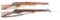 (C) Lot of 2: Enfield SMLE Mk III* & Enfield No. 4 Mk I Bolt Action Rifle.
