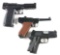(M) Lot of 3: Kel-Tec PMR-30, Erma Miniature Luger & Para Ordnance LDA.
