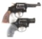 (M+C) Lot of 2: Smith & Wesson and Taurus Double Action Revolvers.