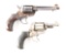 (C+A) Lot of 2: Colt Model 1877 Double Action Revolvers.