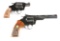 (M) Lot of 2: Colt Agent & Colt Trooper MKV Double Action Revolvers.