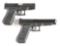 (M) Lot of 2: Near New Glock Semi-Automatic Pistols.