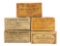 Lot of 5: Boxes of Indian Wars Revolver Ammo.