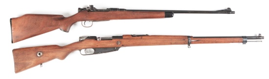 (C) Lot of 2: Military Bolt Action Rifles.