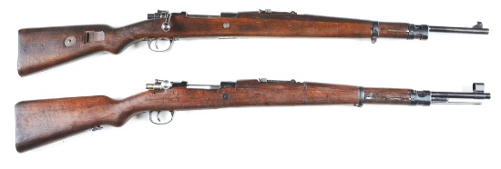 (C) Lot of 2: Czech & Yugoslavian Mauser Military Rifles.