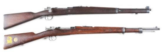 (C) Lot of 2: Mauser Argentino 1909 & Carl Gustaf 1899 Rifles.