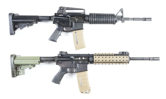 (M) Lot of 2: AR-15 Platform Rifles.