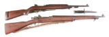 (C) Lot of 2: Inland M1 Carbine & Remington M1903-A3 Bolt Action Rifle.