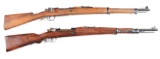 (C) Lot of 2: Mauser Bolt Action Rifles.
