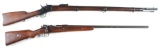 (C) Lot of 2: Remington Rolling Block & Mauser Action Shotgun.