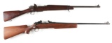 (C) Lot of 2: Altered US Military Bolt Action Rifles.