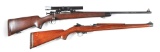 (C+M) Lot of 2: (A) Rock Island Arsenal 1903 Sporter and (B) Universal M1 Carbine.