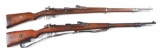 (C) Lot of 2: German World War I Gew-98 Bolt Action Rifles.