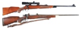 (C) Lot of 2: American Quality Bolt Action Sporting Rifles.
