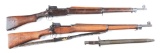 (C) Lot of 2: Remington Bolt Action Rifles.