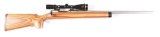 (M) Savage Arms Model 12 Bolt Action Rifle with Mounted Scope.