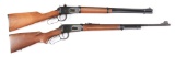 (C) Lot of 2: Near New Winchester Lever Action Rifles.