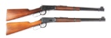 (C) Lot of 2: Winchester Model 1894 Lever Action Carbines.