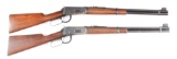 (C) Lot of 2: Pre-War Winchester Model 1894 Classic Carbines.