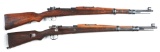 (C) Lot of 2: Yugoslavian Mauser Bolt Action Military Rifles.