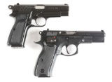 (M) Lot of 2: Foreign Semi-Automatic Large Frame Pistols.