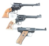 (M) Lot of 3: Assorted Handguns.